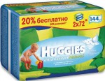 Салфетки влажные детские, Huggies (Хаггис) №144 Ультра комфорт нечерал без добавок